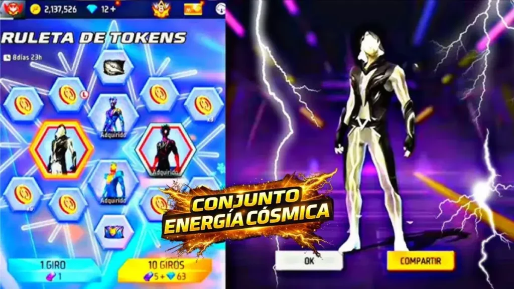 Conjunto Energía Cósmica
