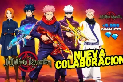 Todo sobre la colaboración Jujutsu Kaisen x Free Fire: Skins