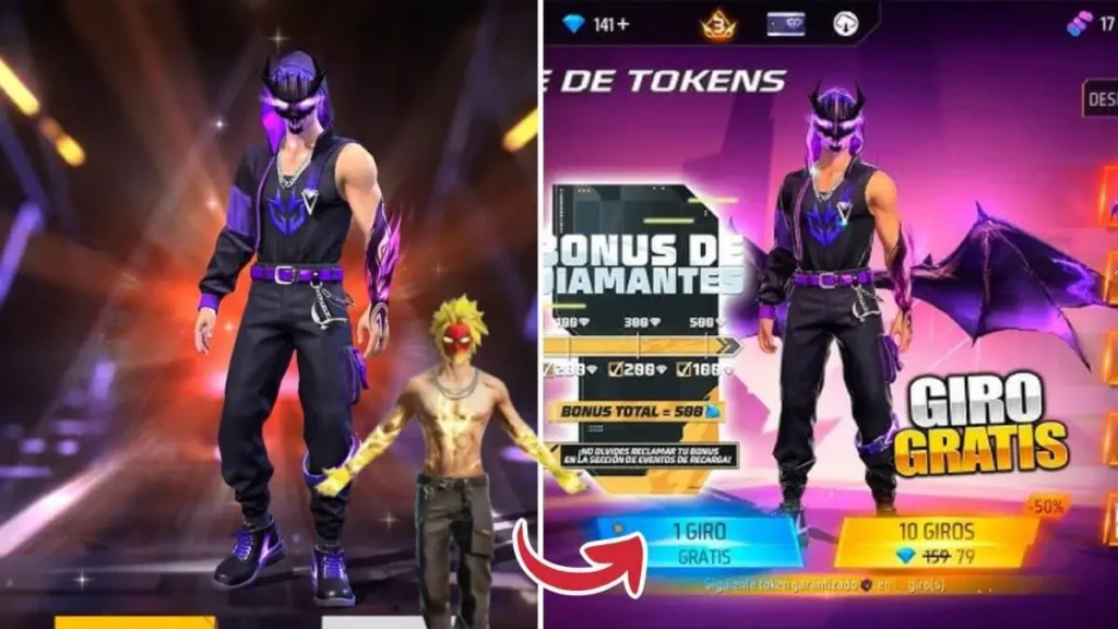 Cómo obtener el Conjunto Crueldad Sombría en Free Fire